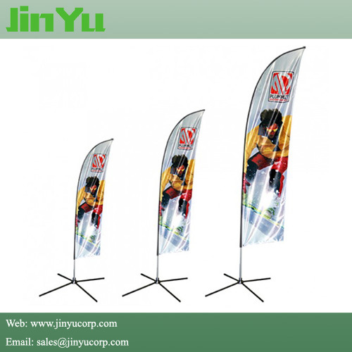 Beach Flag Fly Banner Pole Feather Flag Aluminium Pole