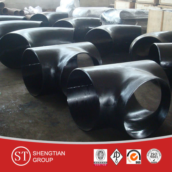 P265gh Carbon Steel/Stainless Steel Seamless Forged Pipe Fitting Tee