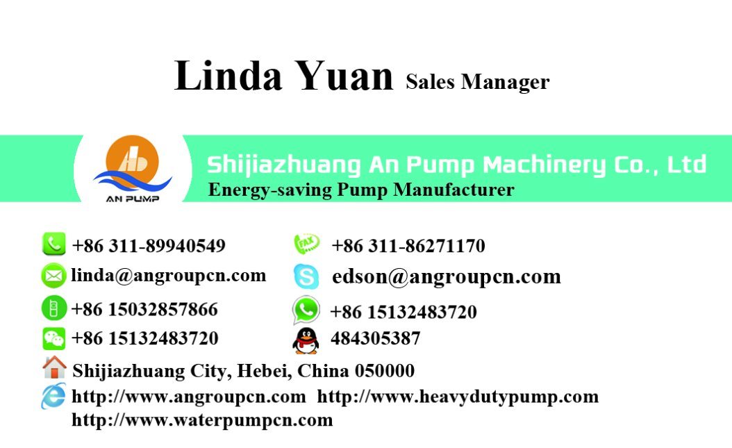 Hot Sale High Abrasion Corrosion Resistance Heavy Duty Slurry Pump