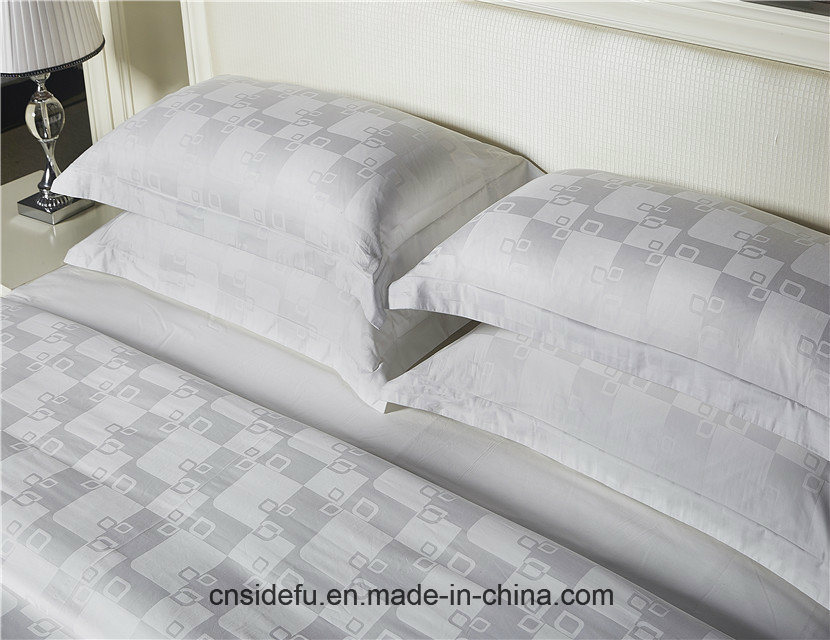 Hotel Jacquard Bed Sheet Set Duvet Cover Set Bed Linen Bedding Set