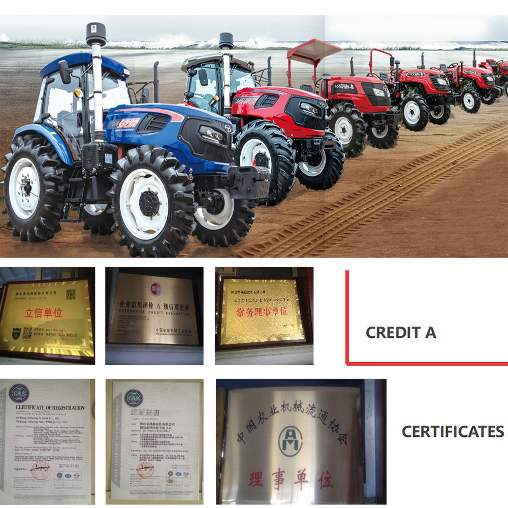 China Agricultural Machine Taihong 100HP Farm Tractor