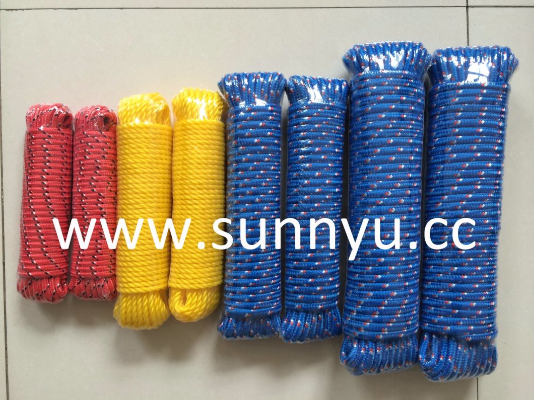 3 Strand Strong Polypropylene Packing Twisted Rope