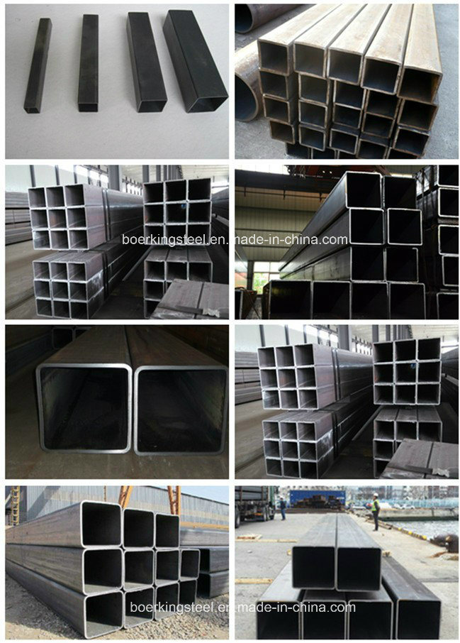 Hot DIP Galvanized Square Steel Pipe / Rectangular Steel Tube