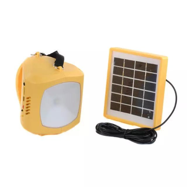 Factory Original Solar LED Table Hand Lamp Lantern with FM Radio 3 Lighting Class