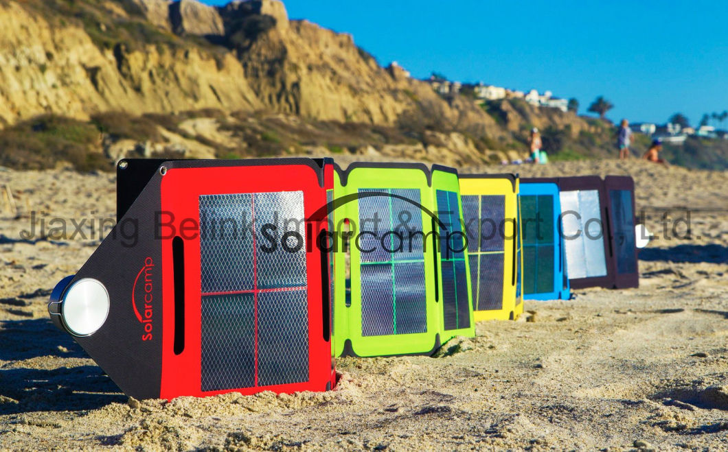 Colorful Folding and Flexible CIGS Thin Film Solar Power Charger