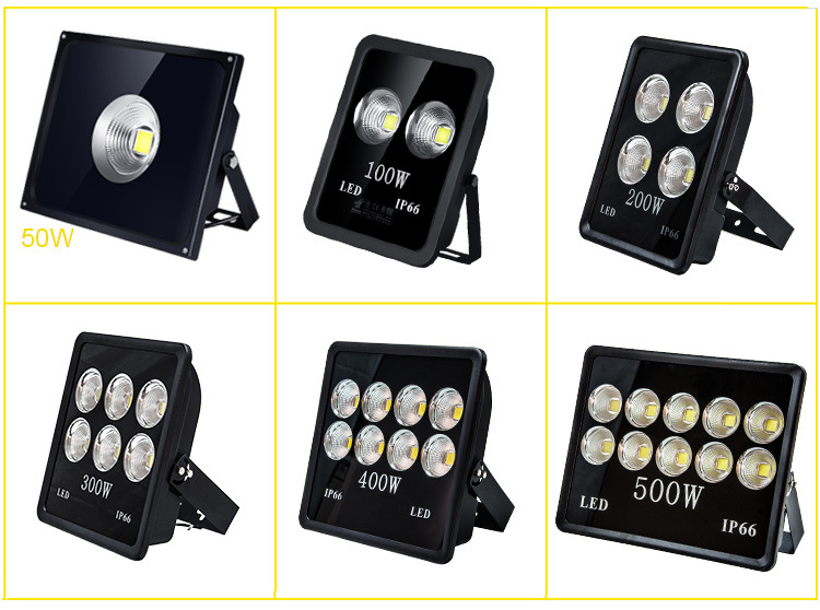 IP65 Waterproof Outdoor 300W 250W 200W 50W 100W LED Flood Light