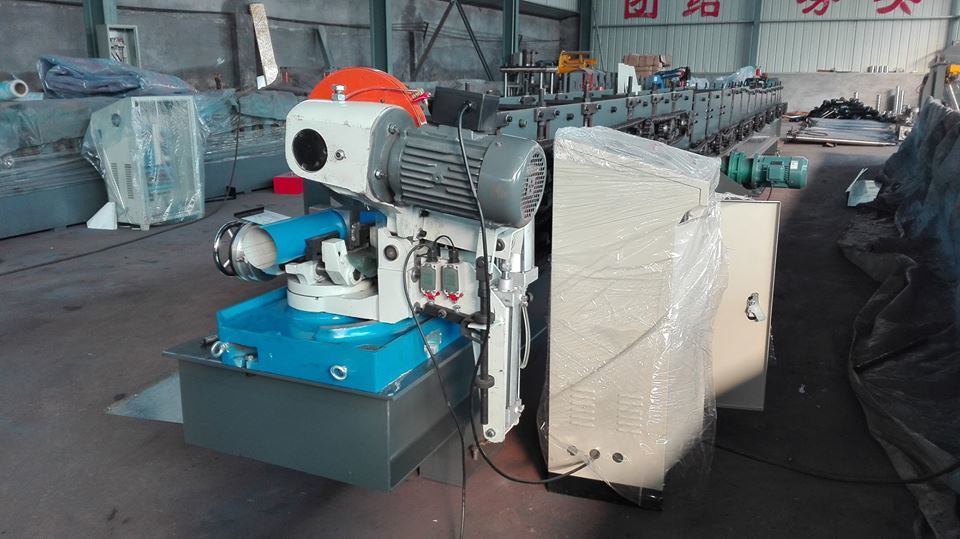 PLC Automatic Control Downspout Pipe Roll Forming Machine
