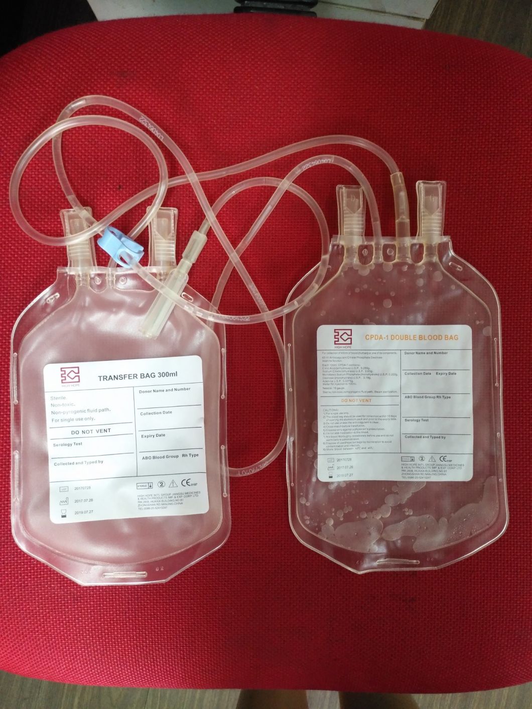 Good Quality Disposable Blood Bag