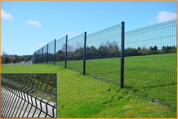 Hot Galvanized Curved Fence Factory Price