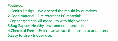 Indoor Small Mosquito Killing Lamp 1W 2W 10W