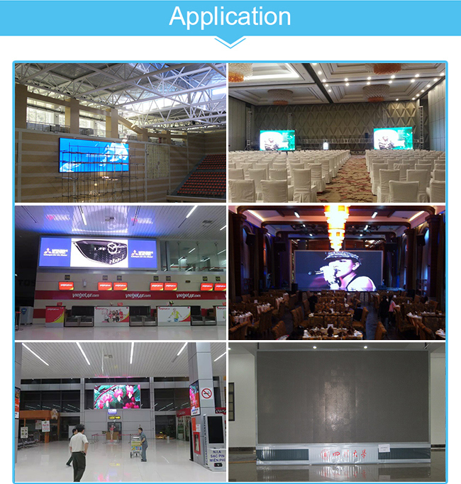 High Brightness Screen P2.5 LED Display Board for Stage