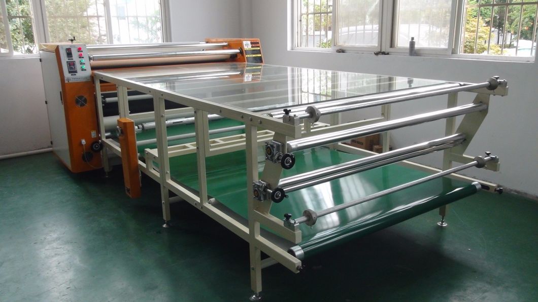 Fabric Cloth Textile Sublimation Heat Transfer Machine Roll by Roll