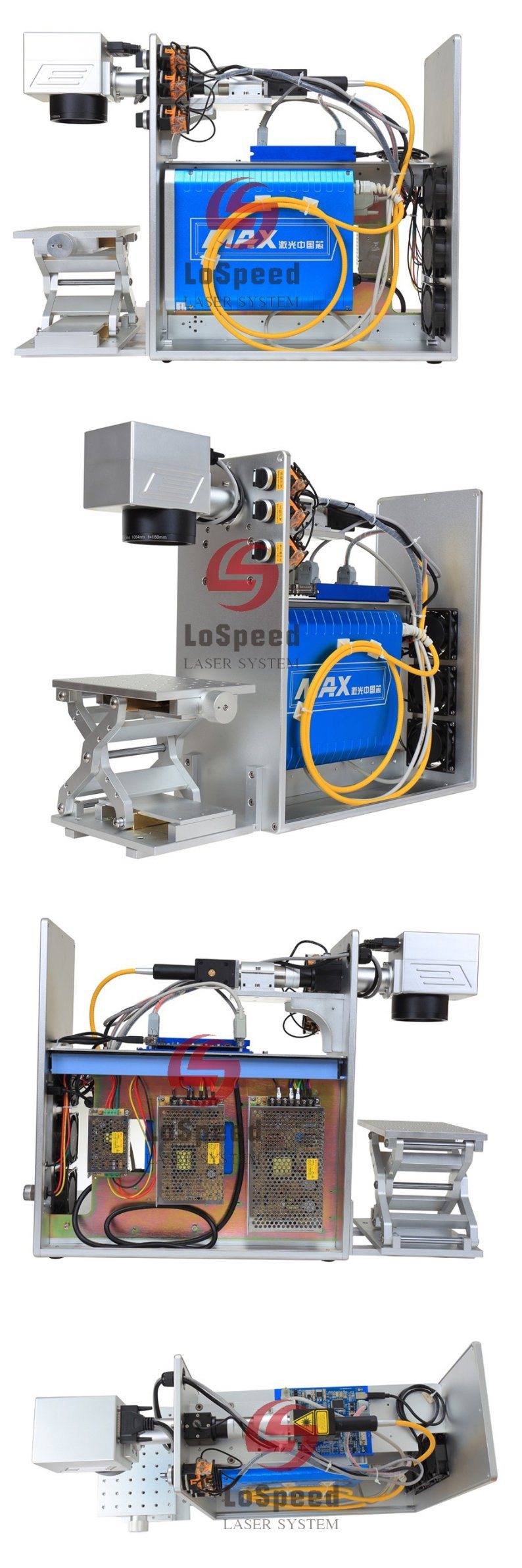 Mini Portable Laser Marking Machine Assembly Line