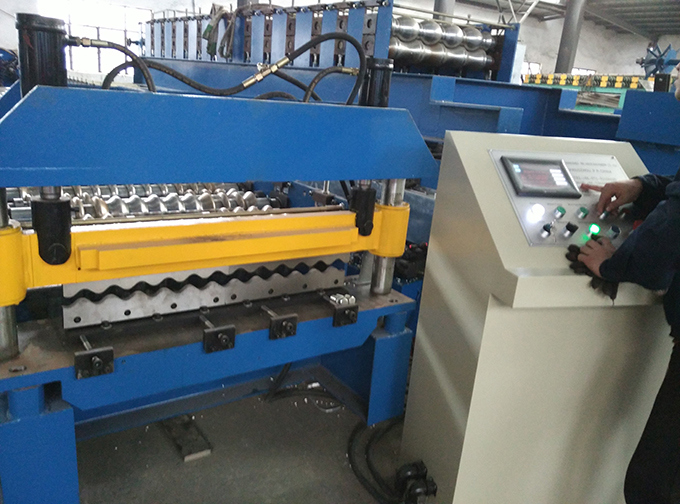 Cold Roll Forming Machine for Corrugated Sheet