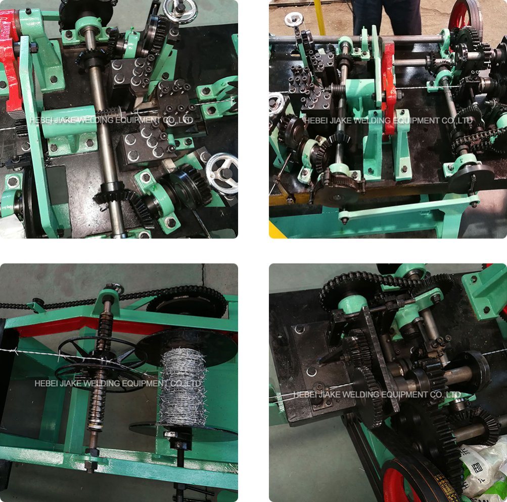 High Capacity Automatic Barbed Wire Making Machine