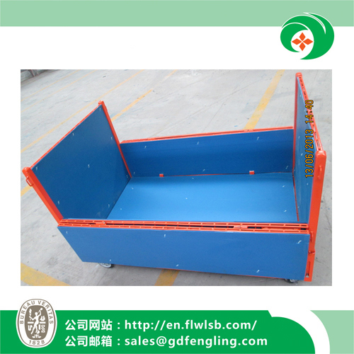 Metal Collapsible Wire Mesh Cage for Warehouse Storage