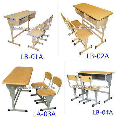 Ergonomic School Desk and Chairl for Children