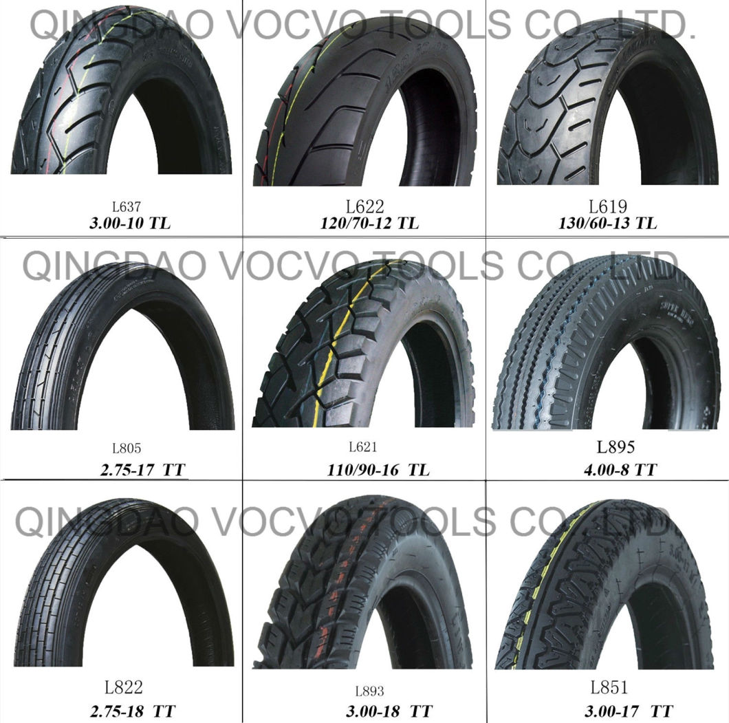 Wholesale Tubeless Scooter Motorcycle Tyre and Tube 3.00-17