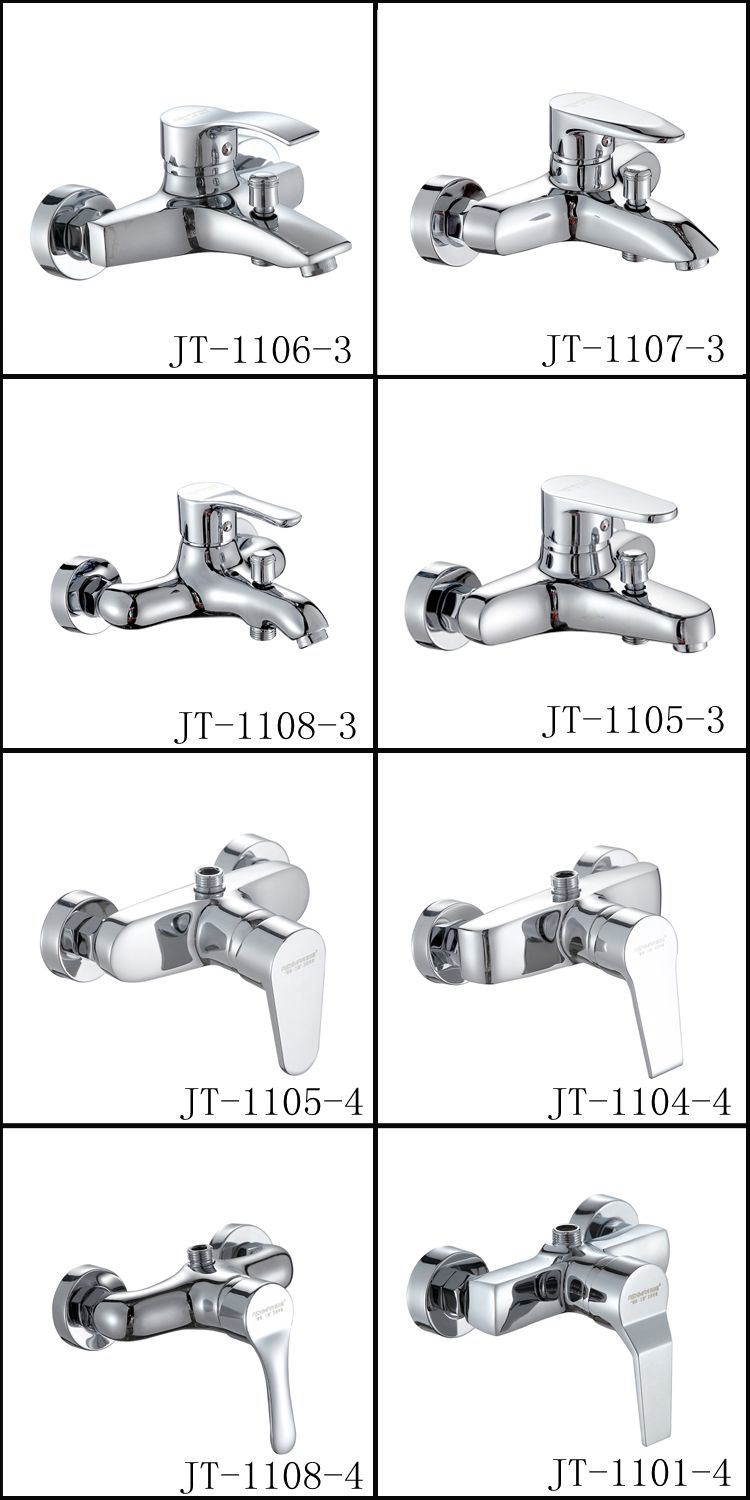 Wall Mounted Bathroom Fittings Shower Mixer Bath Shower Faucets