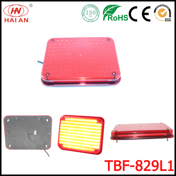Red LED Arrow Tail Warning Light for Trucks Surface Mounting (TBF-829L1)
