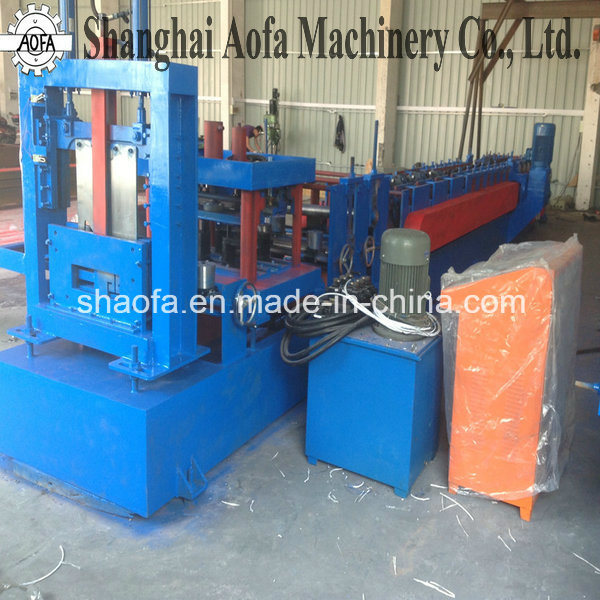 Automatic Change Size C Z U Shape Steel Channel Roll Forming Machine