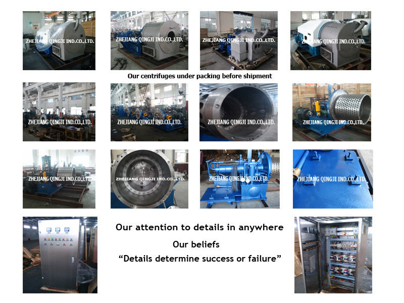 Salt Refining Two Stages Pusher Centrifuge