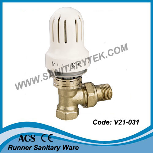 Brass Thermostatic Radiator Valve (V21-029)