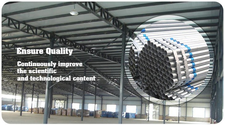 Large Stock Galvanized Steel Pipe