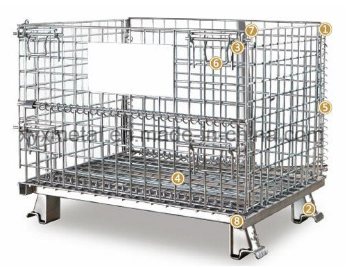 Australia Storage Metal Steel Wire Mesh Pallet Stillage Container