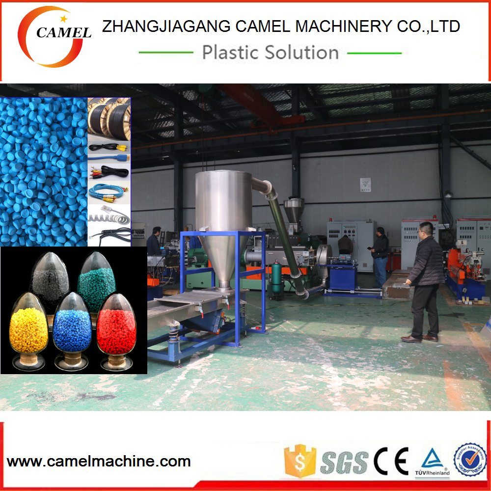 Waste Plastic Pelletizing Extrusion Recycling Production Line