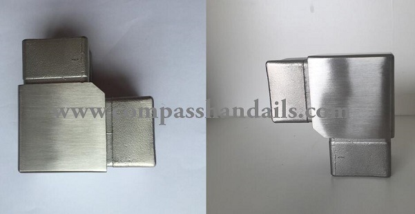 Stainless Steel Railing Square Cross Tube Connector