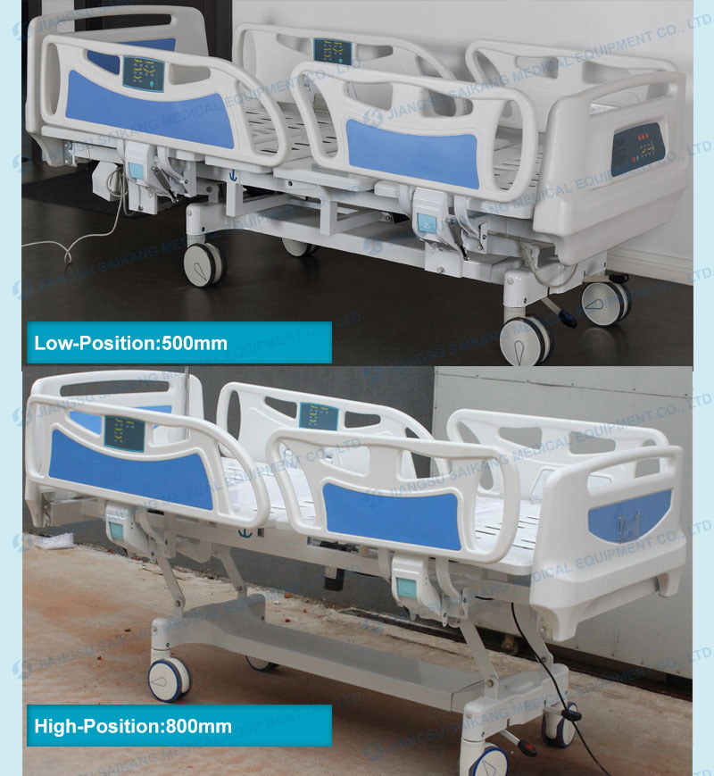 Ordinary Hospital Medical Adjustable Clinic Detachable Patient Sickroom Bed