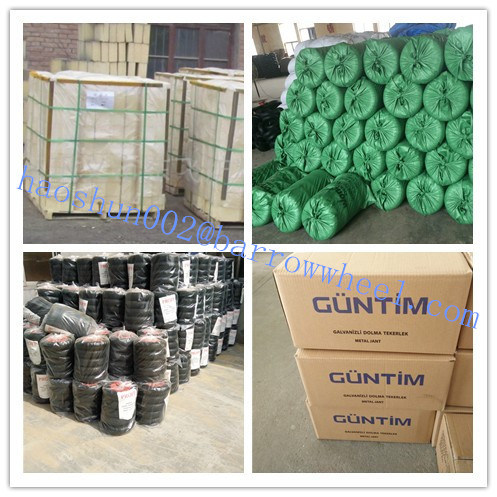 350-17 Export to Turkey Pneumatic Wheel with High Quality