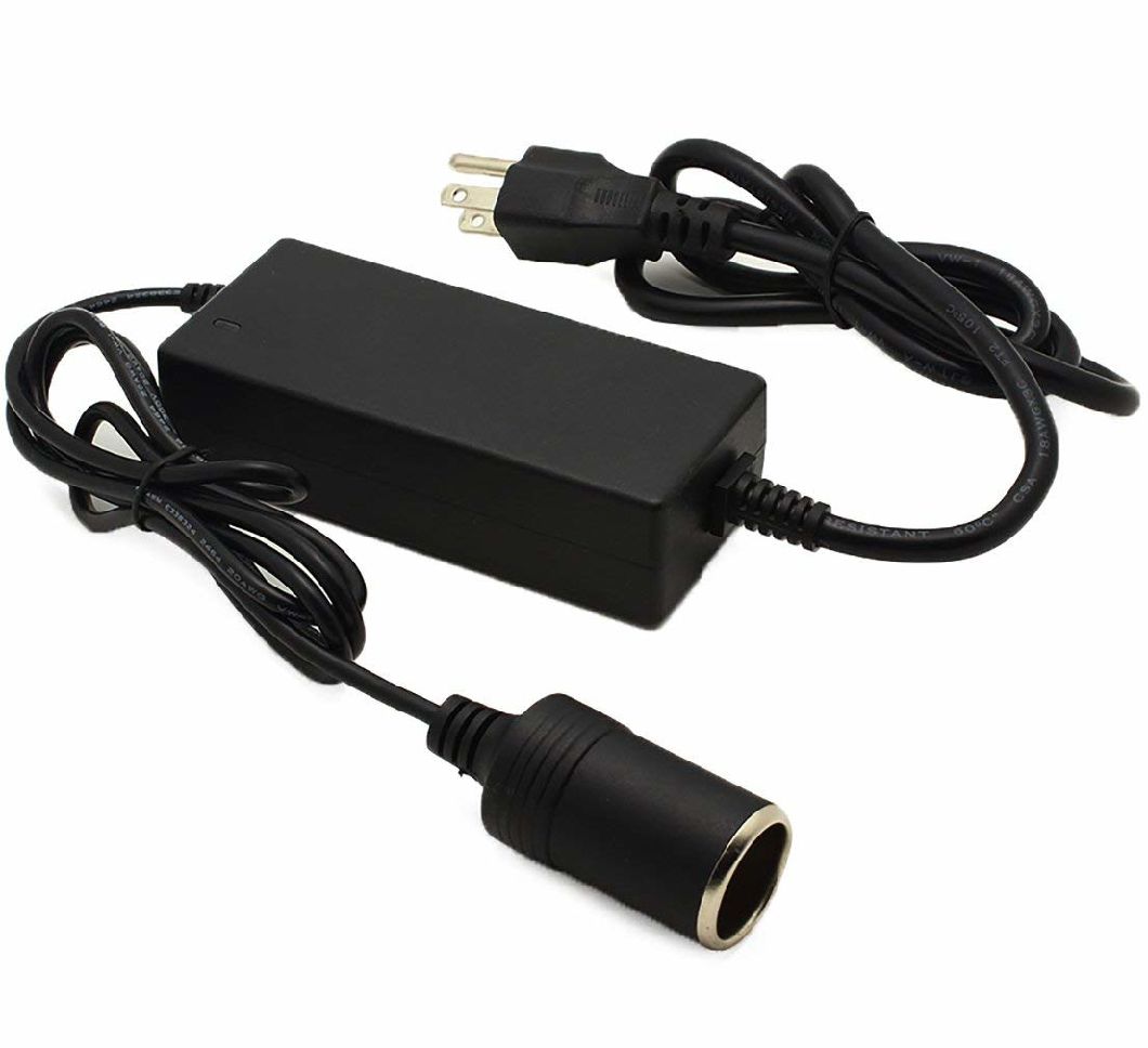 12V DC Power Adapter with Car Cigarette Lighter Socket