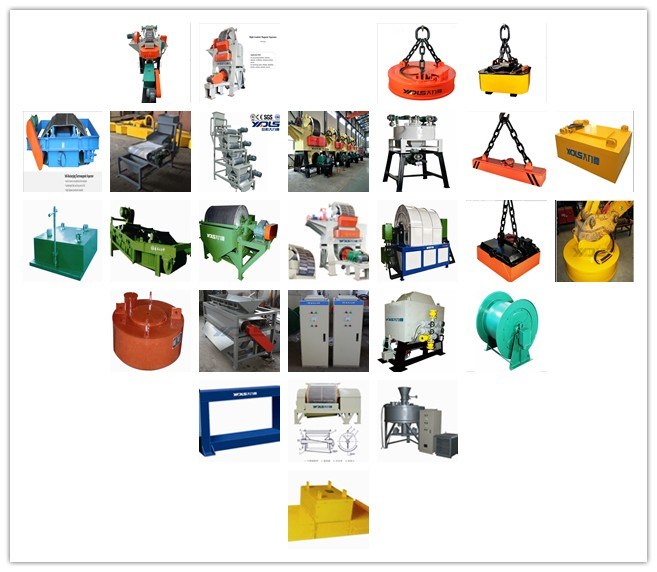 Wet High Gradient Permanent Magnetic Drum Separator for Feldspar