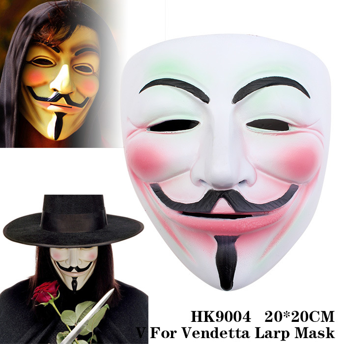 V for Vendetta Larp Mask 20*20cm HK9004