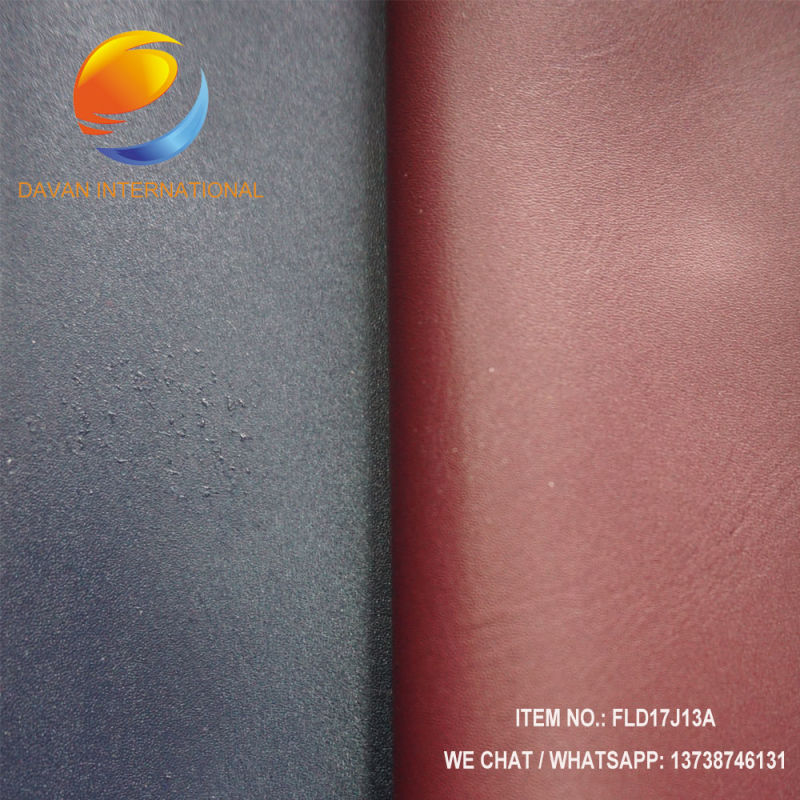 Artificial Leather with Polish Surface for Shoes