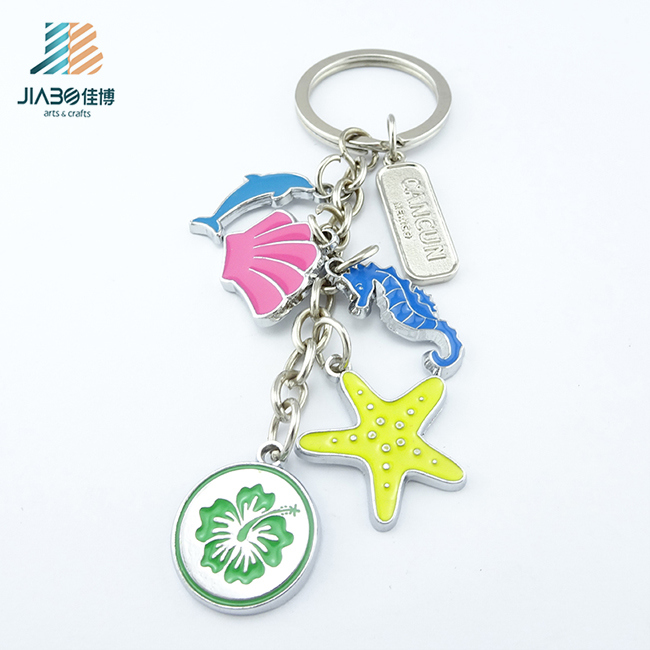Jiaho Custom Designed Medal Sea World Style Key Holder