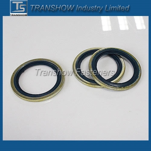 EPDM Bonded Washer Rubber Bonded Metal Seal Washer Bsp1/8