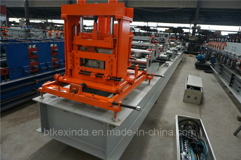 Kxd Full Automatic Galvanized Steel C Purlin Roll Forming Machine