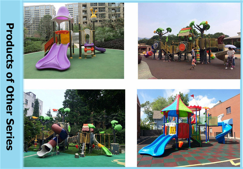 Children Amusement Park Outdoor Playground Plastic Slides Yl- C093