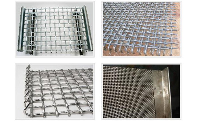 Square Decorative Stainless Steel Woven Crimped Wire Mesh