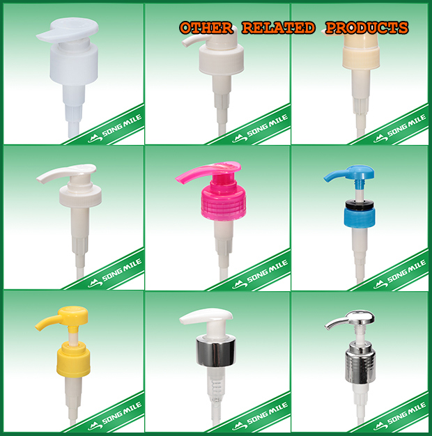 Face Care Cosmetic Hand Cream Pump Dispenser with Clip