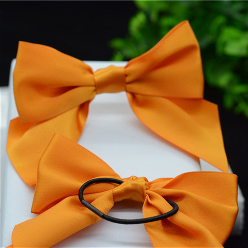 New Design Wholesale Pre Tied Ribbon Bow with Elastic Loop