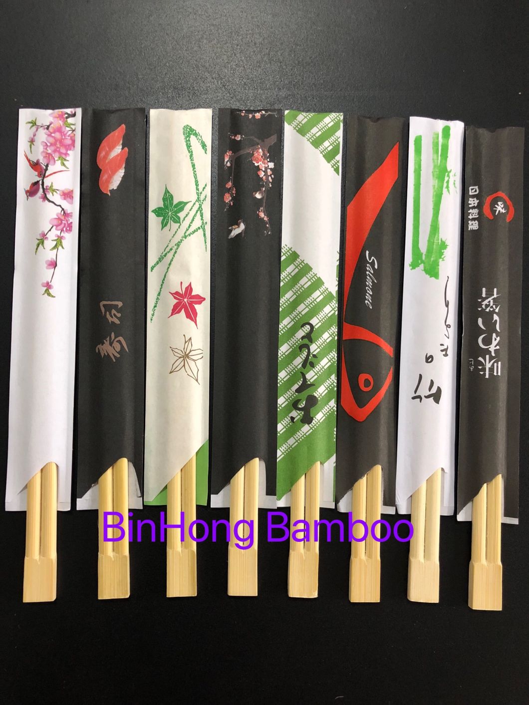 Best Quality of Half Paper Wrapped Bamboo Chopsticks