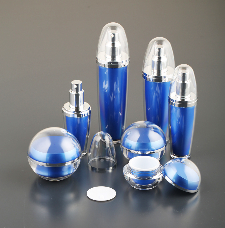 Spherical Series Cosmetic Empty Acrylic Cream Jar