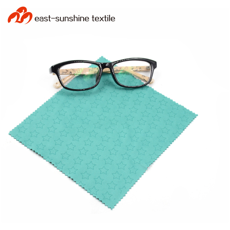 Custom Design Microfiber Glasses Lens Cleaning Nano Silver Cloth