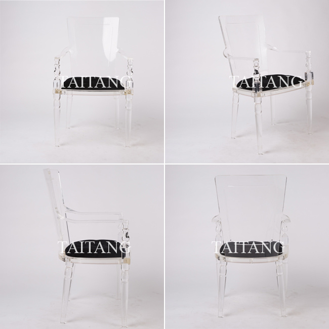 Hoel Use Clear Acrylic Lucite Dining Chair