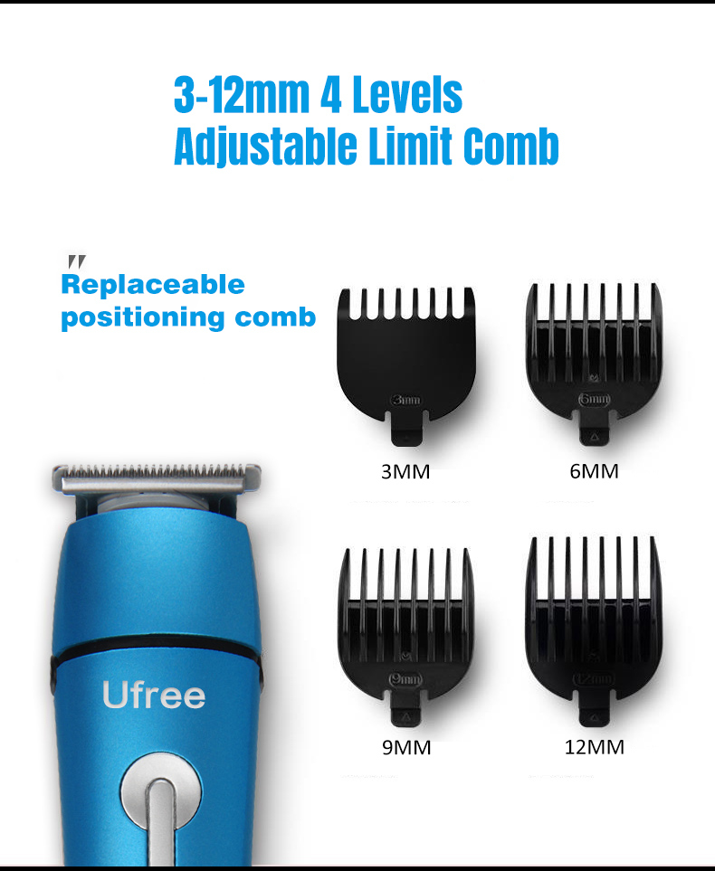 2018 Ufree Popular Multifunctional Hair Care Clipper Grooming Set