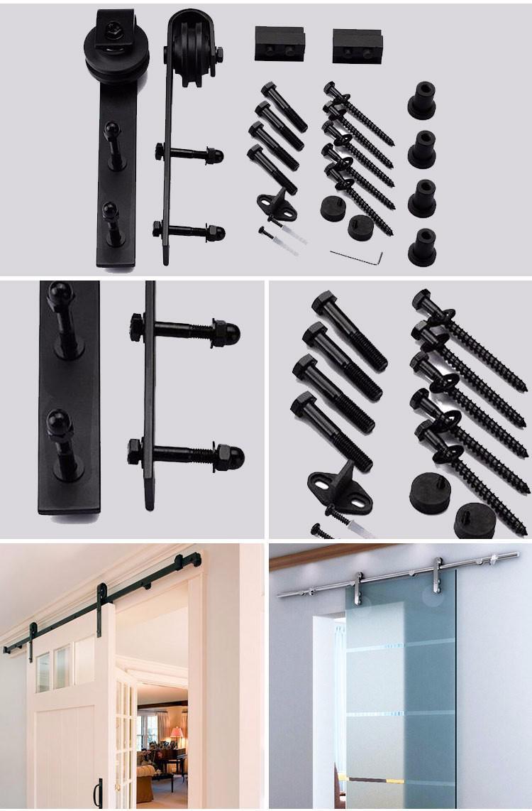 Contemporary Style Sliding Barn Door Hardware Roller & Fittings for Barn Door